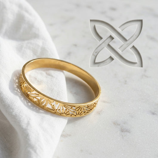 Naqsh Cuff Stainless Steel Bracelet