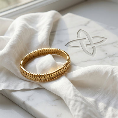 Royal Cutwork Stainless Steel Bracelet