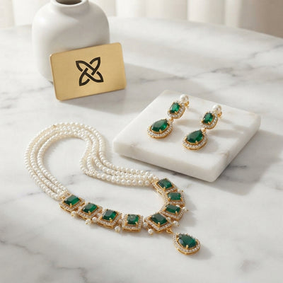 Emerald Royale Jewellery Set