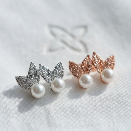 Pearl Blossom Earrings