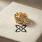 Luxe Leaf Stainless Steel Ring