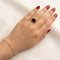 Black Aura Stainless Steel Ring