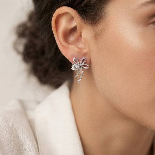 Glamora Stainless Steel Earrings