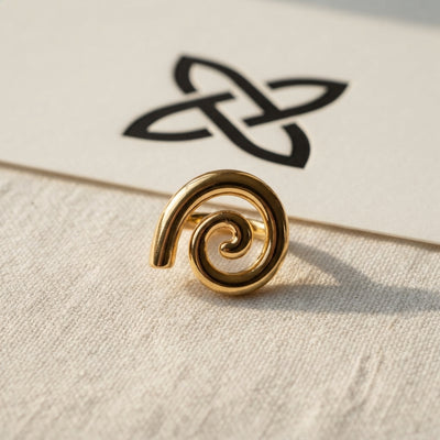 Spiral Stainless Steel Ring