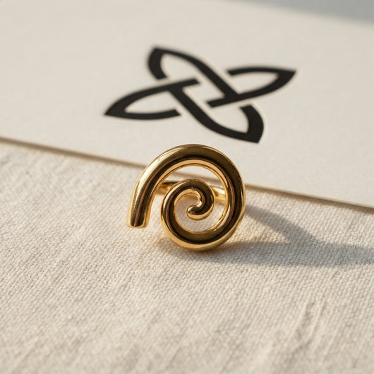 Spiral Stainless Steel Ring