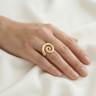 Spiral Stainless Steel Ring