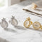 Celestial Teardrop Studs